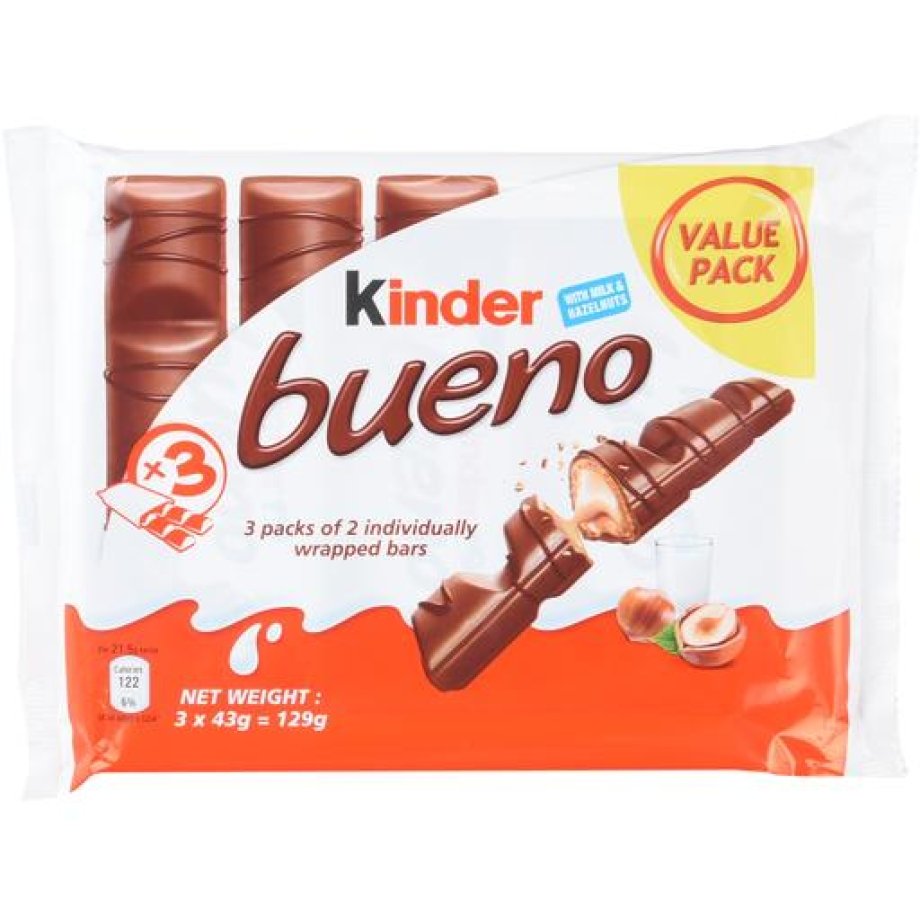 Kinder Bueno T6 Fascetta