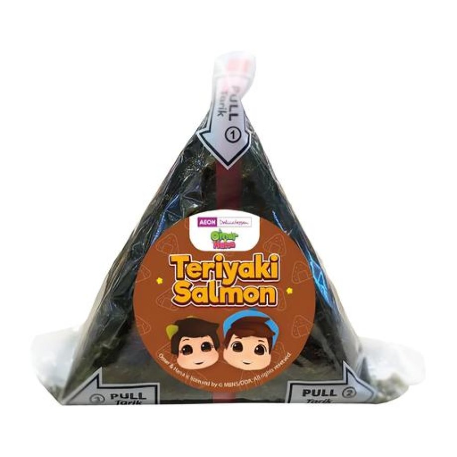 Sushi Onigiri Teriyaki Salmon