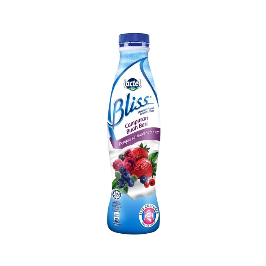 Lactel Bliss 0% Low Fat Yogurt Drink Mix Berries 700ml